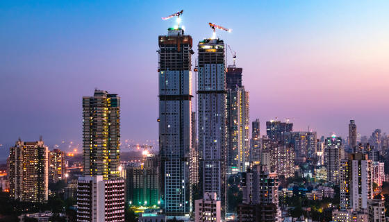 Image of skyscrapers in Bombay