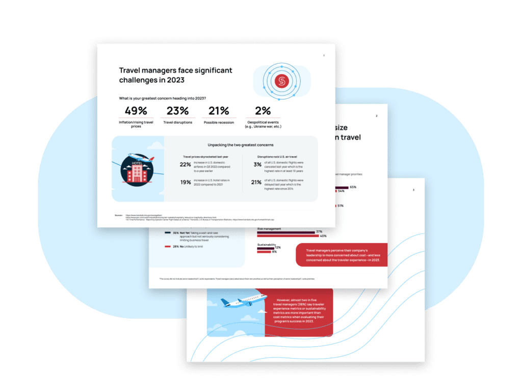 page for travel managers face significant challenges in 2023